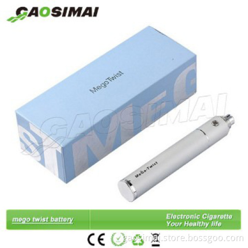 new product ecig battery wholesale mego twist battery 1300mah